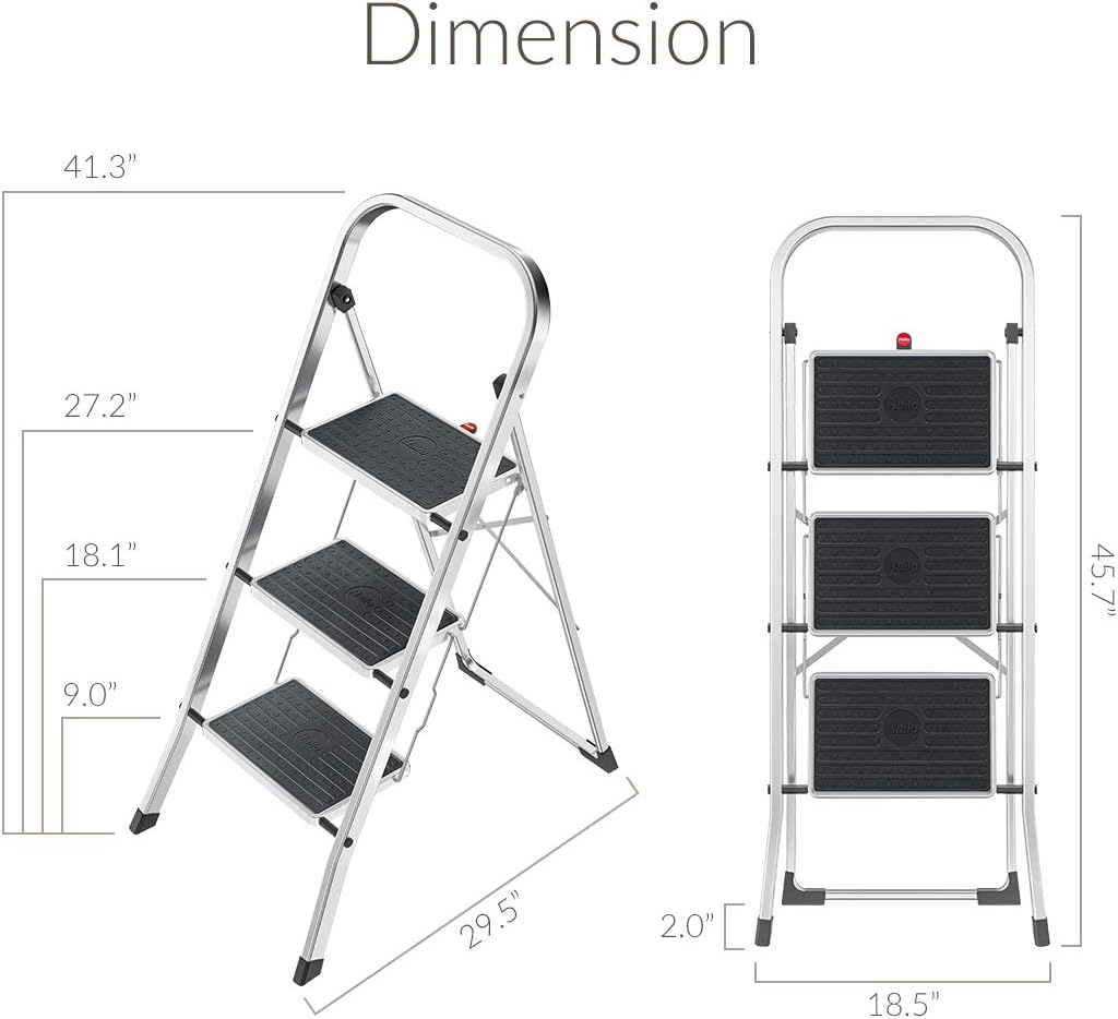 Aluminum 3-Step Step Stool Z86242