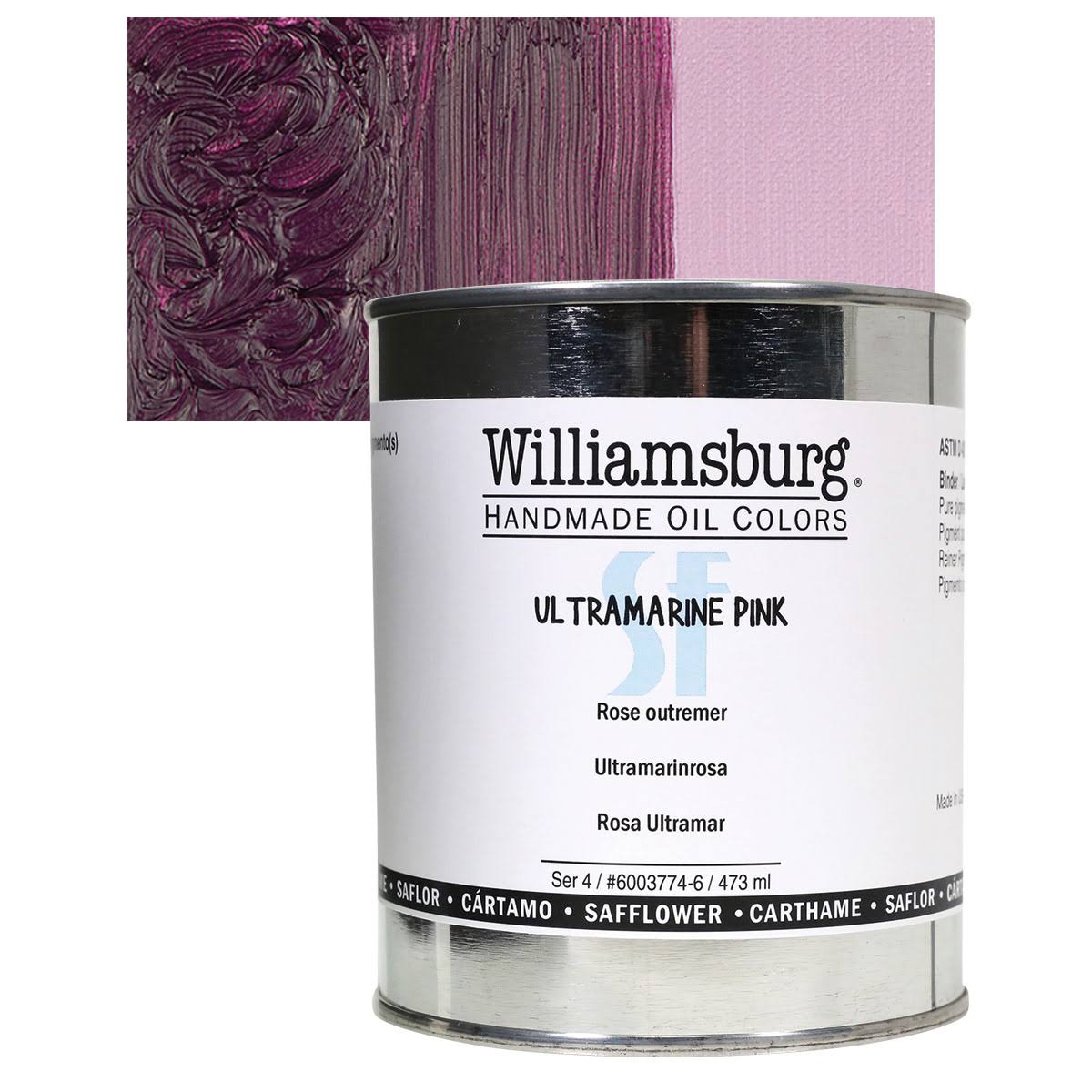 Ultramarine Pink 16 oz Safflower Oil Color J50191