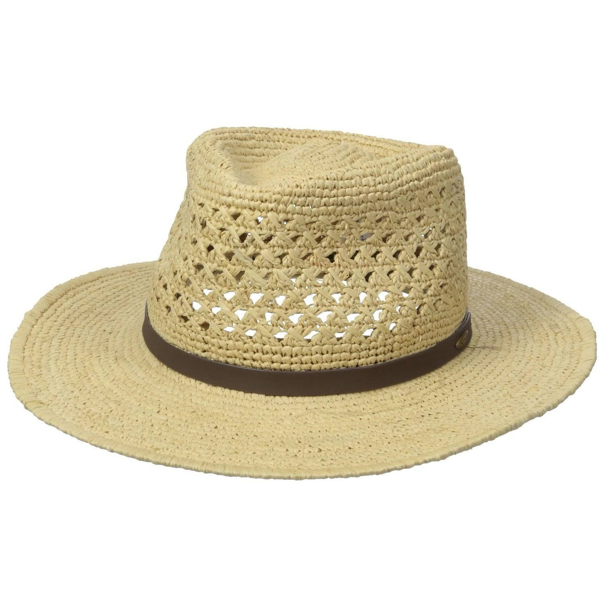 Crocheted Raffia Outback Hat Q644604
