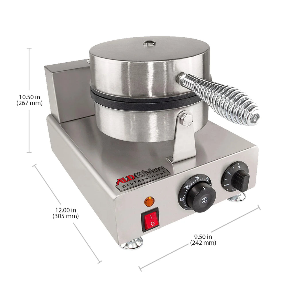 Round-Shape Thin Waffle Maker D77232