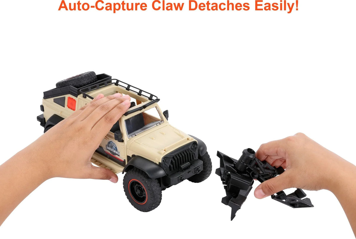 Jurassic World Dominion Jeep Gladiator RC Vehicle with 6-inch Dracorex Dinosaur Figure E86513