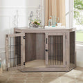 Large Corner Dog Crate Double Doors S672538