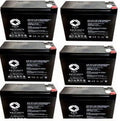 12V 10Ah Replacement Battery 6 Pack U686252