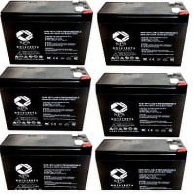 12V 10Ah Replacement Battery 6 Pack U686252