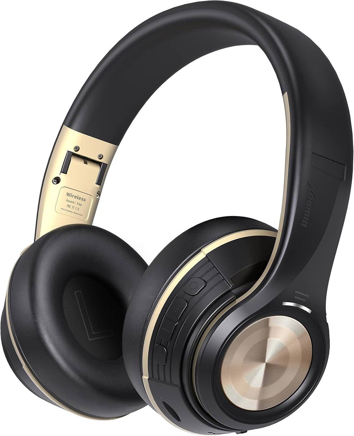 White Over Ear Bluetooth Headphones with Mic, Pack of 2 Y52066