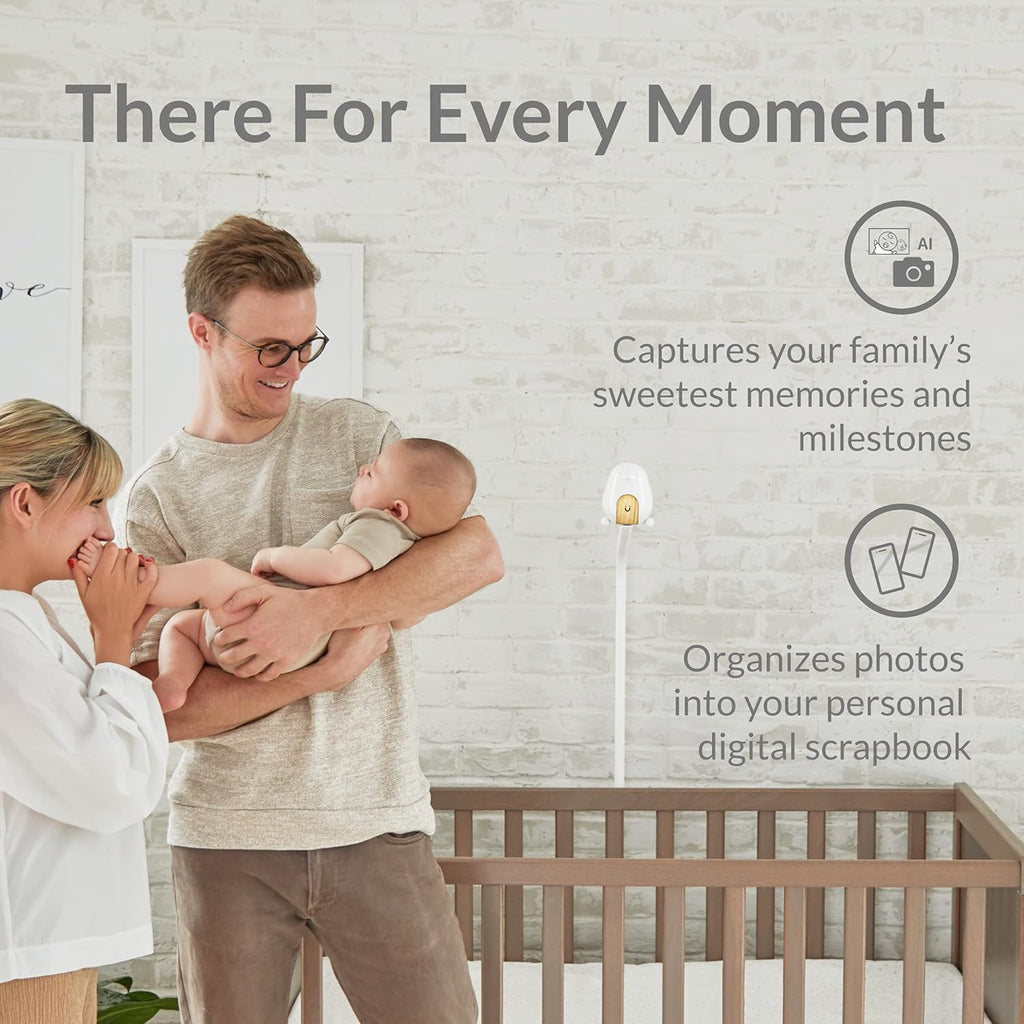 Smart Baby Monitor with HD Night Vision Camera and Two-Way Audio R272