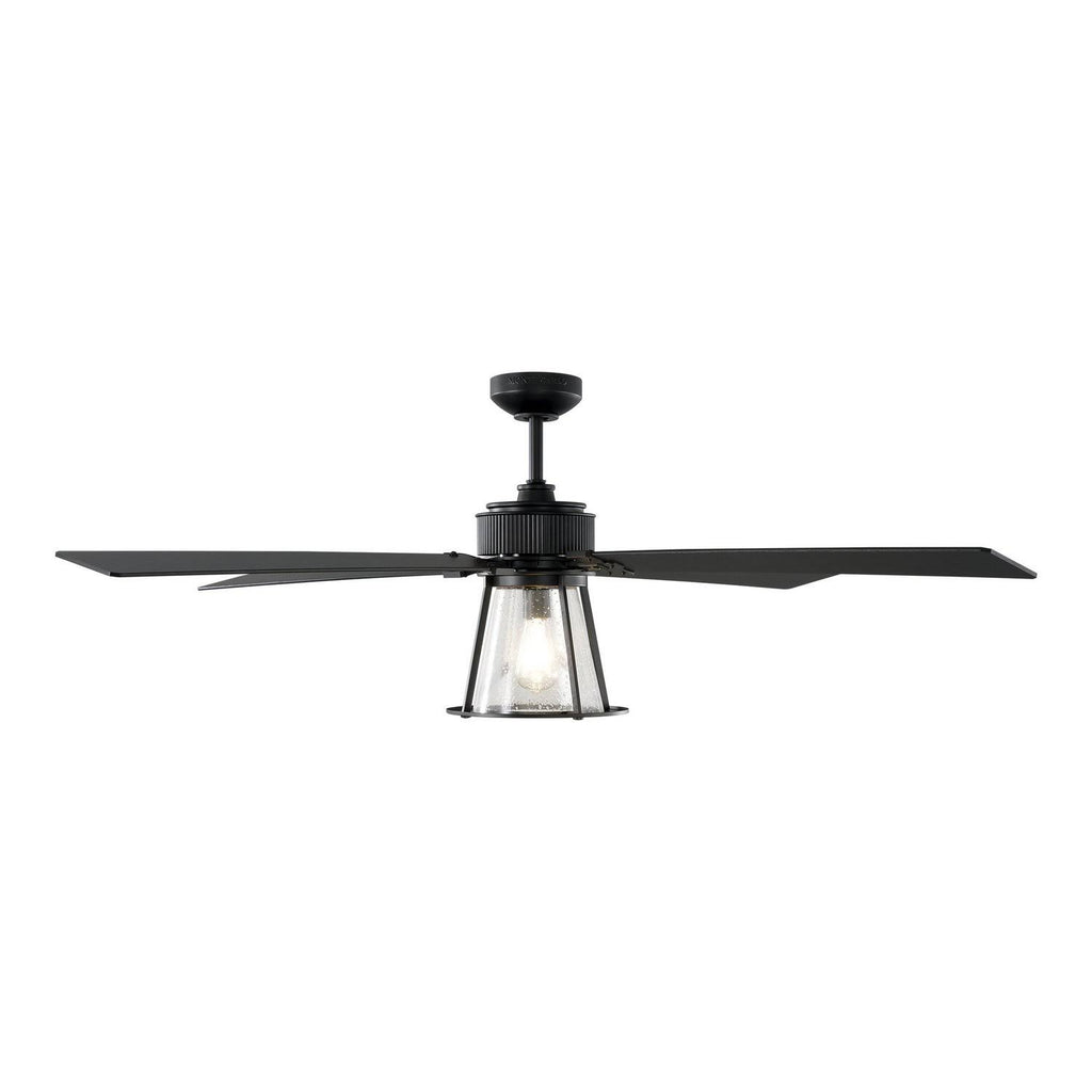 Midnight Black LED Ceiling Fan O7893