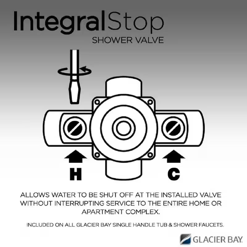 Single Handle 1-Spray Tub and Shower Faucet 1.8 GPM Brushed Nickel A7884