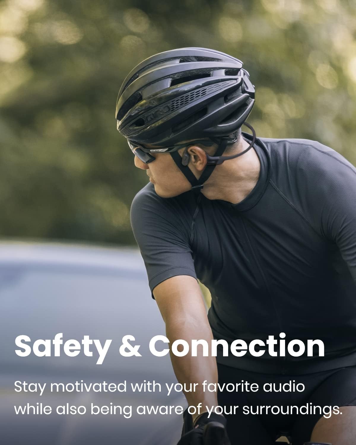 Bone Conduction Open-Ear Bluetooth Sport Headphones with Headband X874