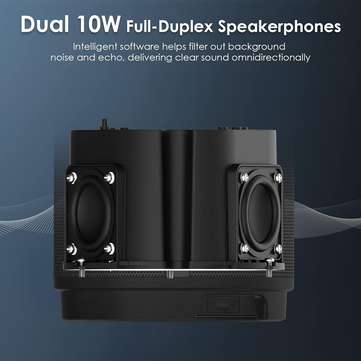 8K 360-Degree Video Conference Camera with 8 Noise-Cancelling Microphones and Speaker O848221