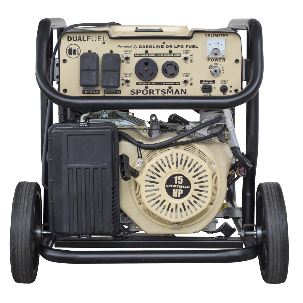 7500 Watt Dual Fuel Generator J998856