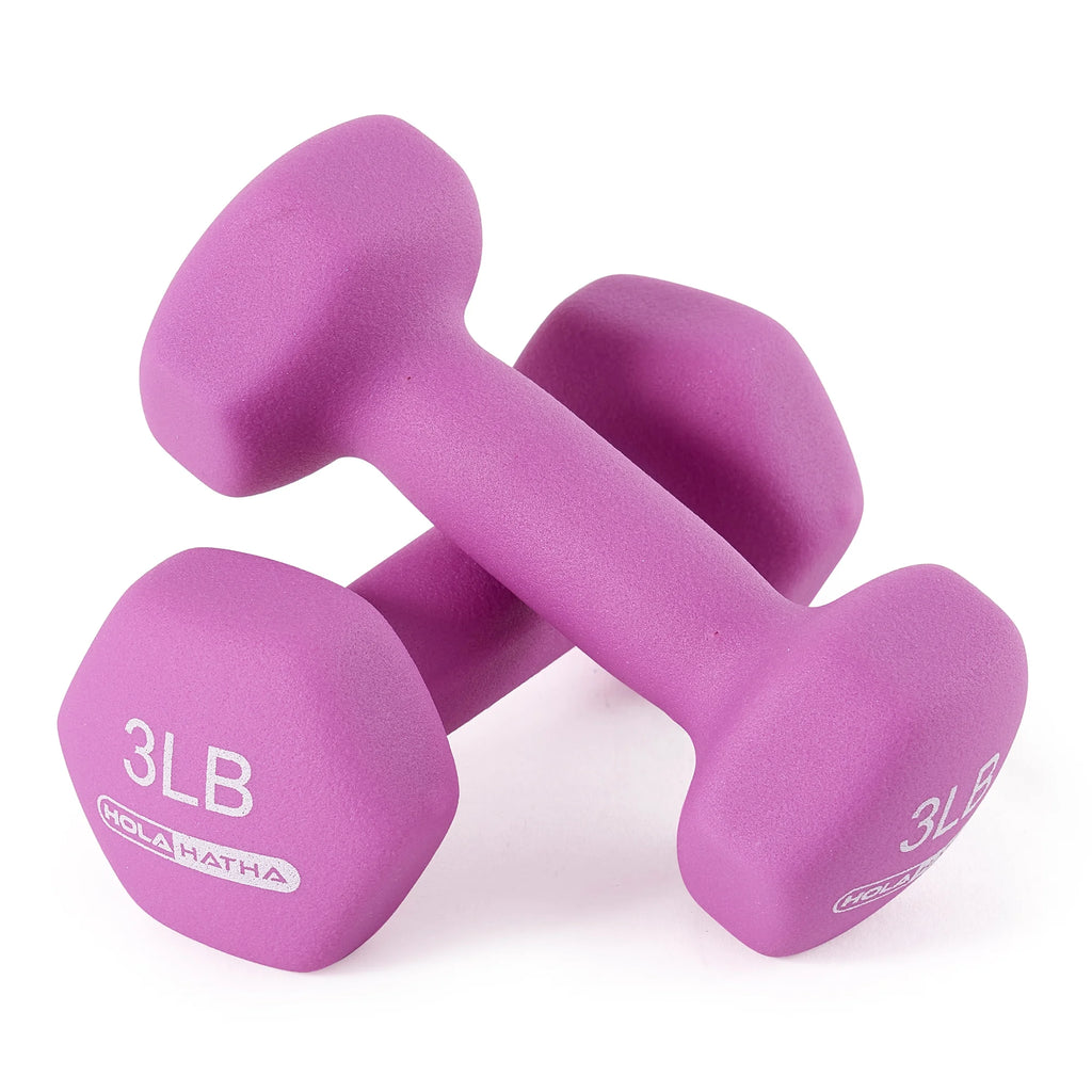 3, 5, and 8 Pound Dumbbell Hand Weight Set with Storage Rack Z3706