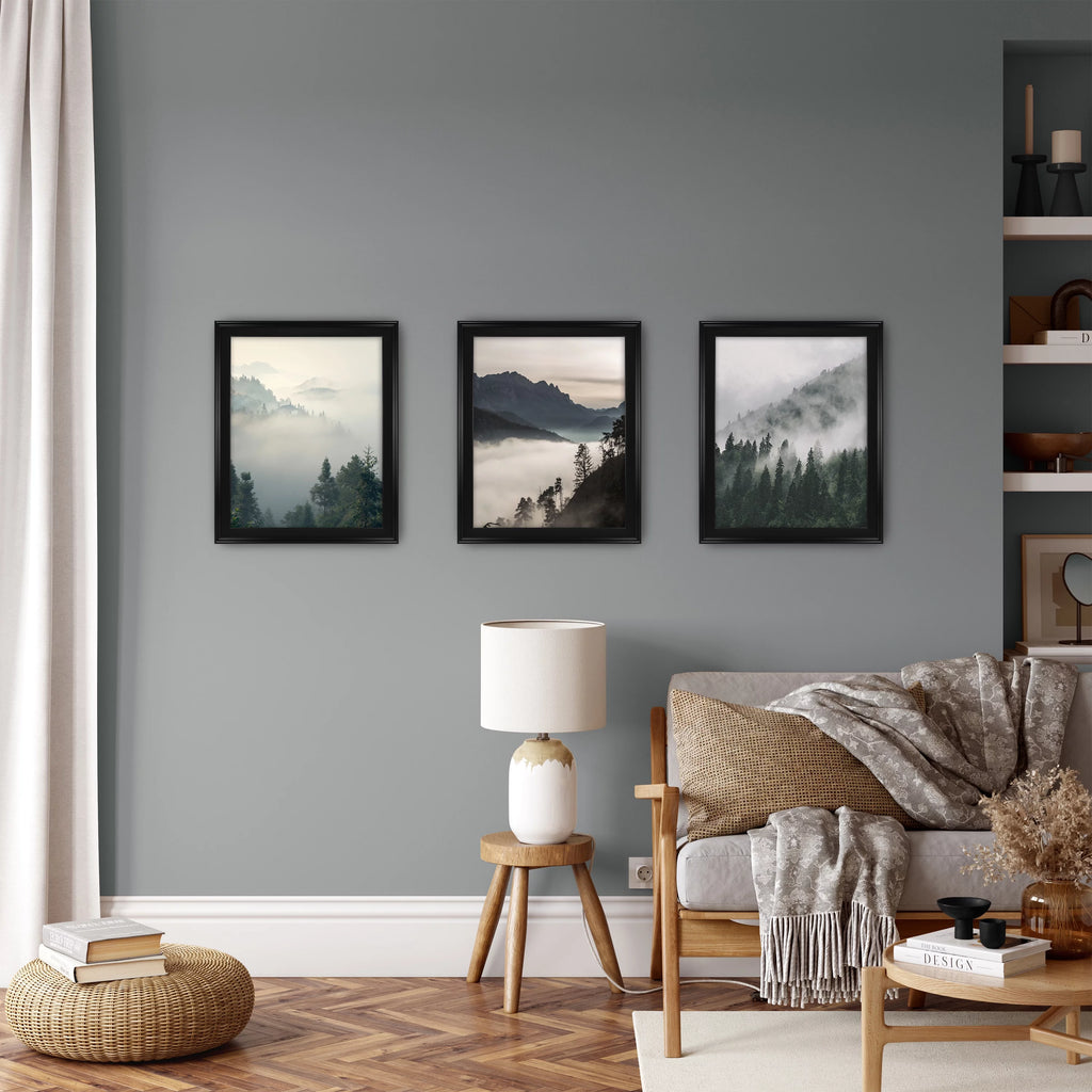 Black 16"x 20" Poster Frame Set of 3 Z9646