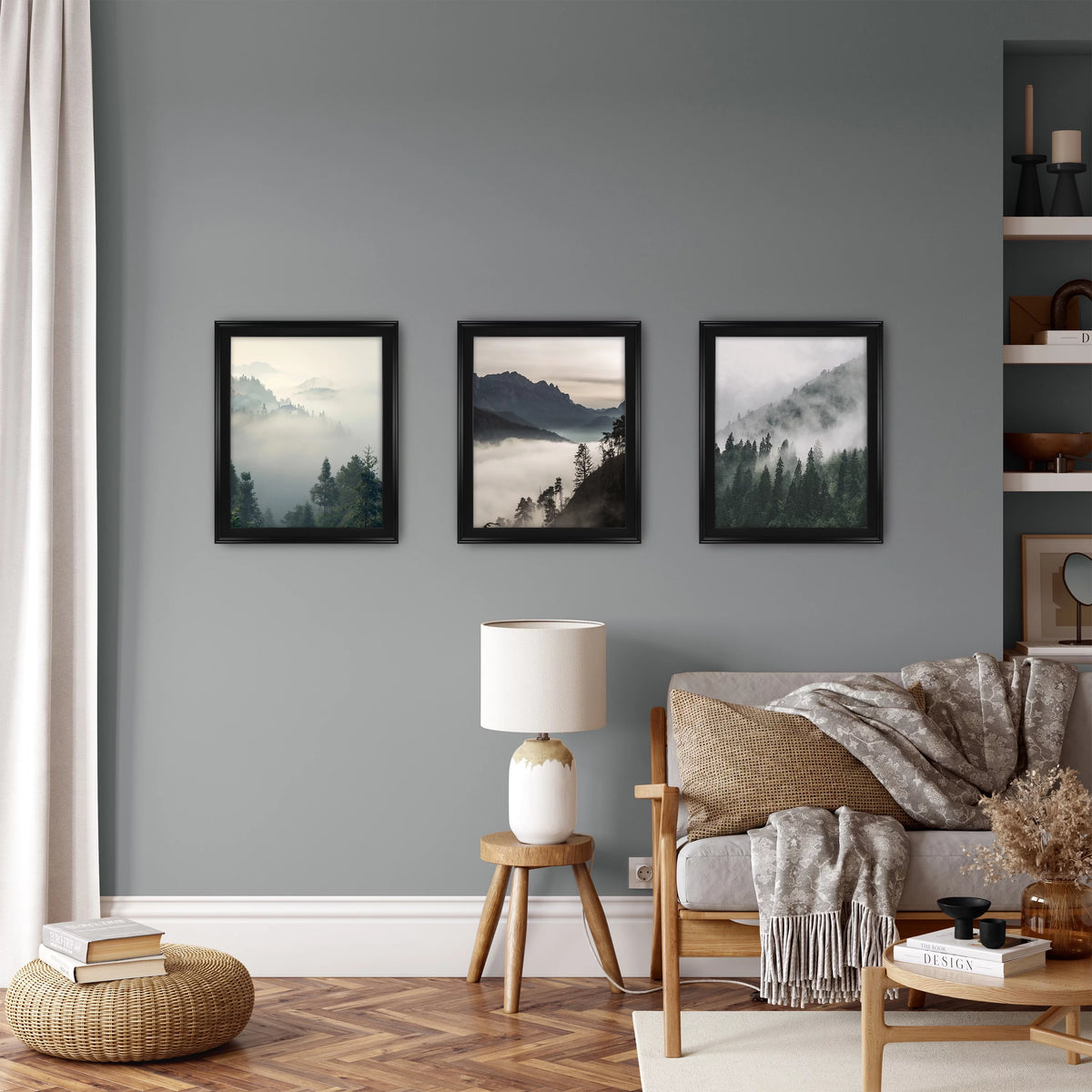 Black 16"x 20" Poster Frame Set of 3 Z9646