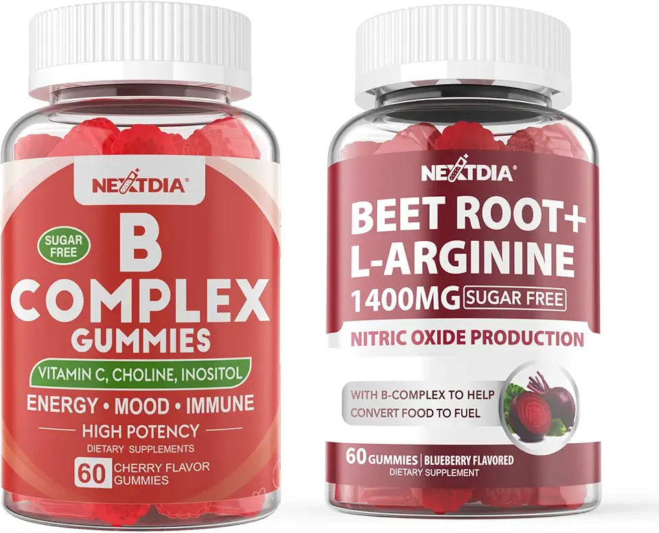 Vitamin B Complex Gummies with Beet Root Gummies X53887