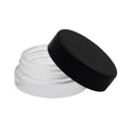 450 Count Clear Glass Concentrate Container with Black Cap F33103