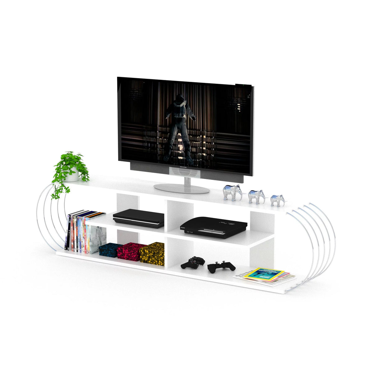 White TV Unit K477728