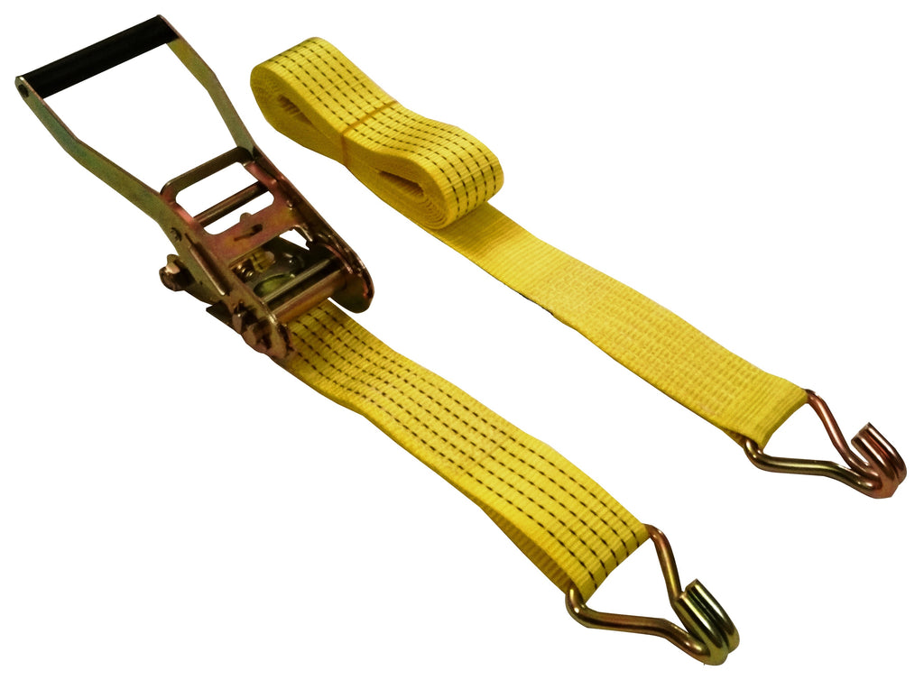 2"x15' Ratchet Straps 5000 Lbs 4 Pack P5077