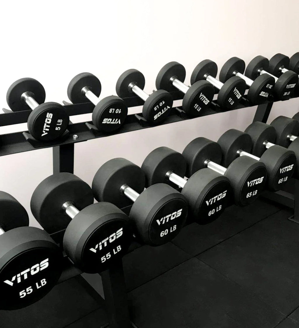 Chrome Handle Dumbbell Pairs B78120