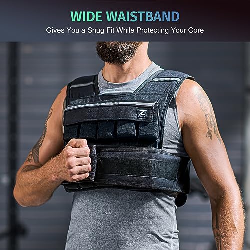 Weighted Vest Adjustable Weights V4299