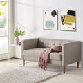 Oatmeal Grey 2-Seater Loveseat I473267