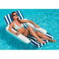 White Padded Luxury Lounge 32.0in. x 50.0in. G513