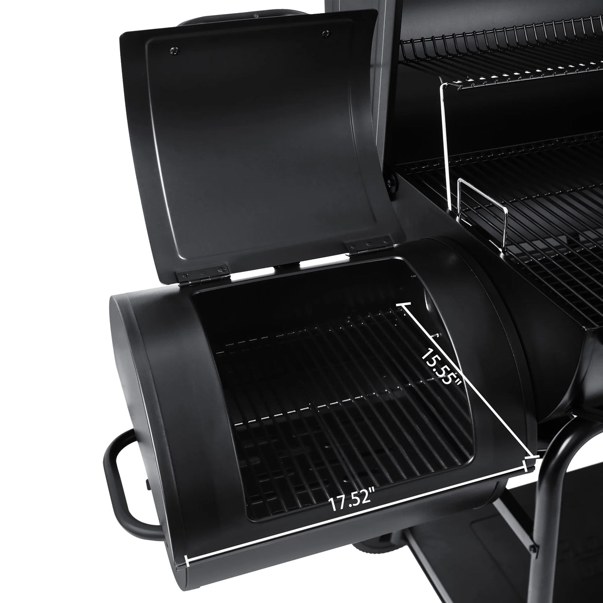 36 Charcoal Barrel Grill with Offset Smoker I539620