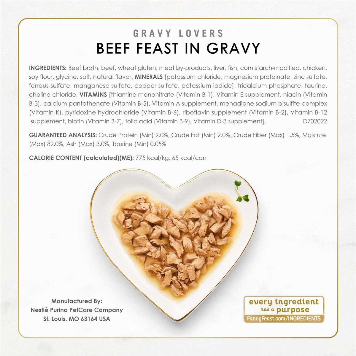 Wet Gravy Cat Canned Food M2309