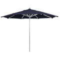 Navy Aluminum Pole Market Umbrella with Push Lift W335868