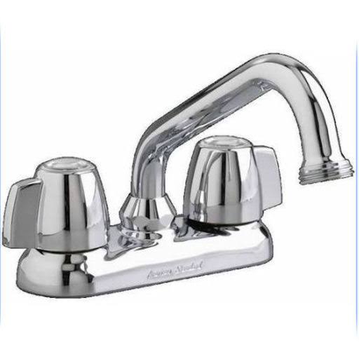 Chrome Double-Handle Laundry Faucet W9155