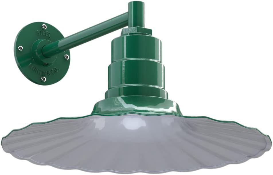 16 inch Galvanized Outdoor Barn Light R2885