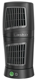 12 Twist-Top Desktop Tower Fan with 3 Speeds, Black X678