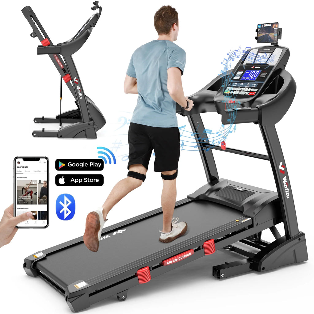 4.5HP Folding Treadmill with 15% Auto Incline O864