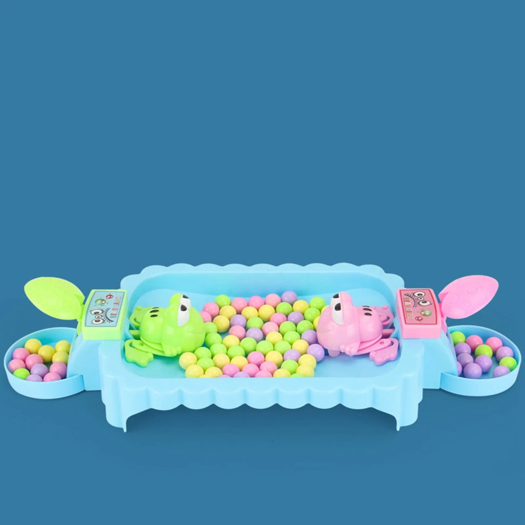 Hungry Frogs Eating Beans Children Board Strategy Games Toy L99375