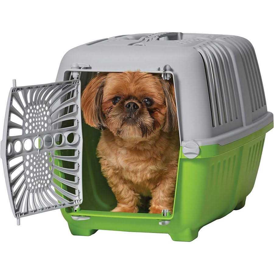 Plastic Door Travel Carrier Pet Kennel Y878335