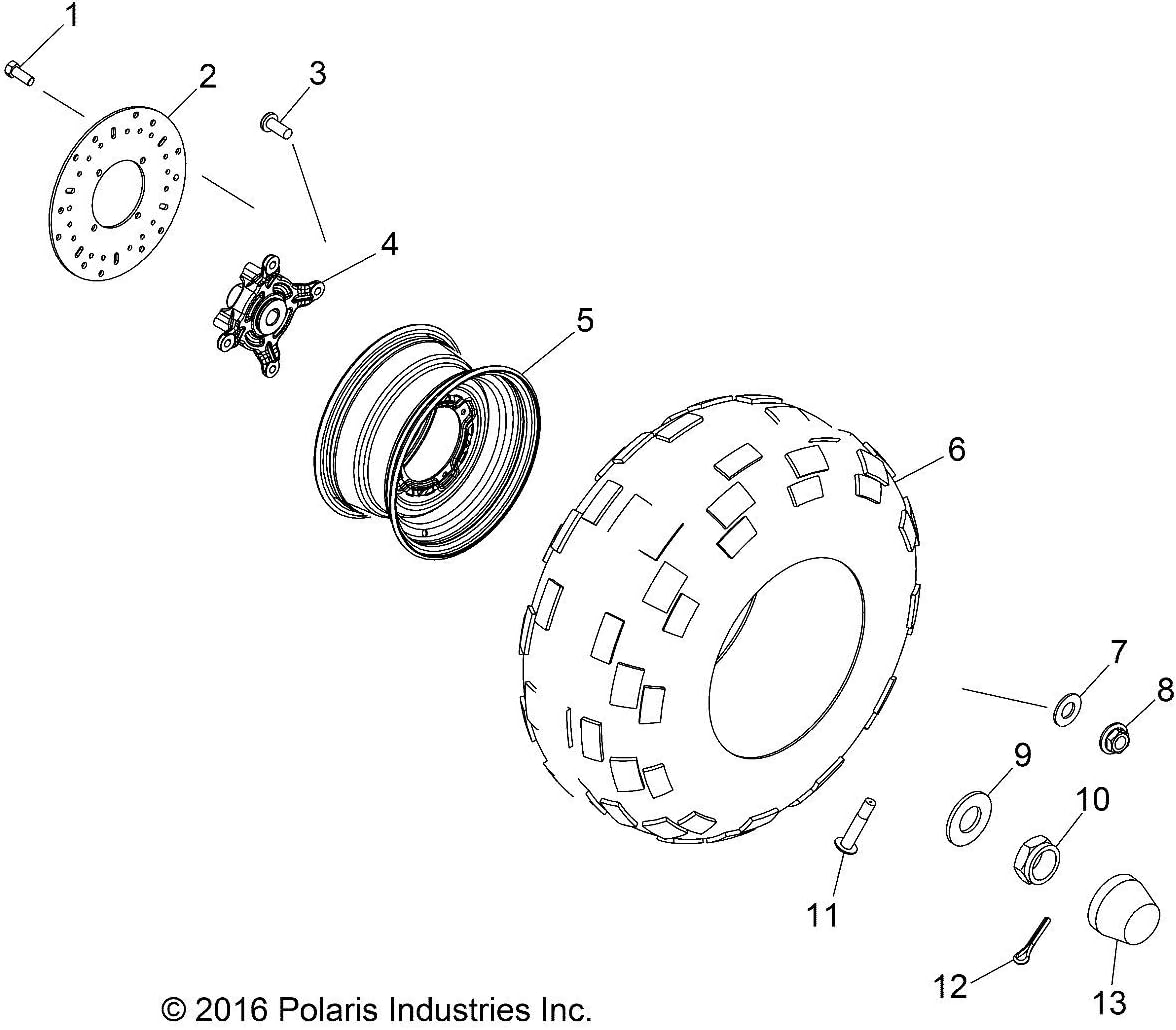 Front Disc Brake Qty 1 Pack of 2 G706703
