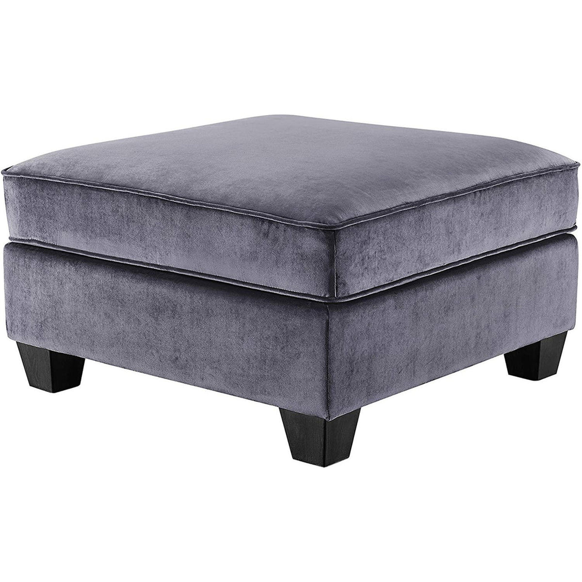 Gray Velvet 8Pc Modular Sectional Sofa R59741
