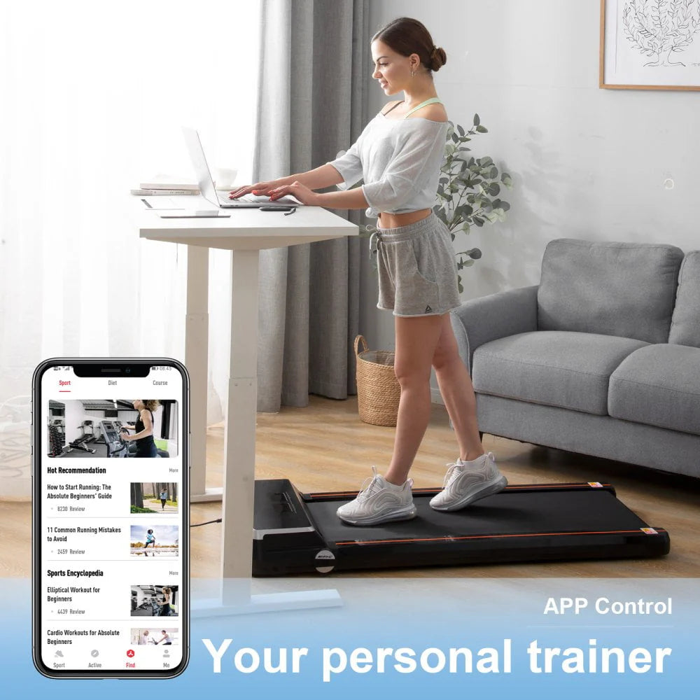 Under Desk Treadmill 2.5HP Slim Walking Treadmill D4521