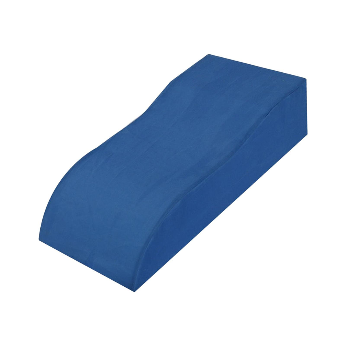 Blue Linen Curved Camping Pillow Z588195