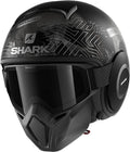 Helmet Street-Drak Krull Black / Green / Glitter - Size L Y1353