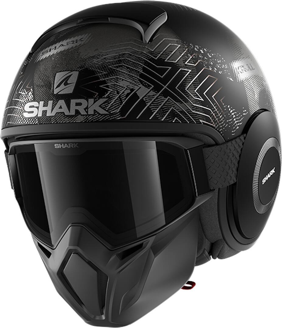Helmet Street-Drak Krull Black / Green / Glitter - Size L Y1353