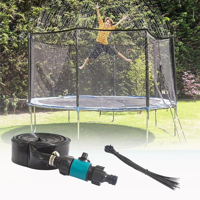 Trampoline Sprinkler Water Sprayer Toy Accessories 39.4ft Q966