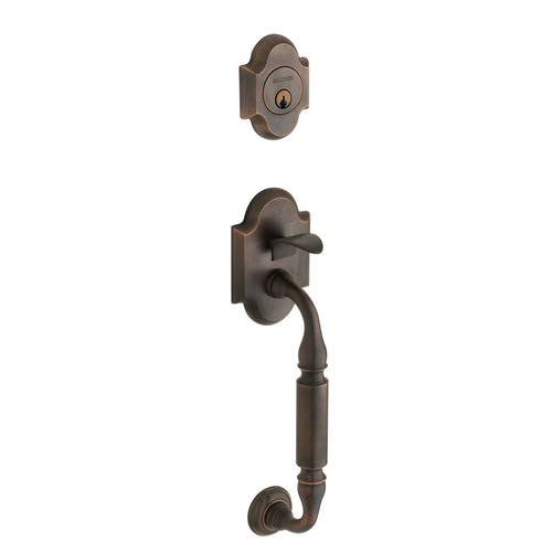 Oil Rubbed Bronze Single Cylinder Sectional Handleset W949