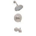 Single Handle 1-Spray Tub and Shower Faucet 1.8 GPM Brushed Nickel A7884