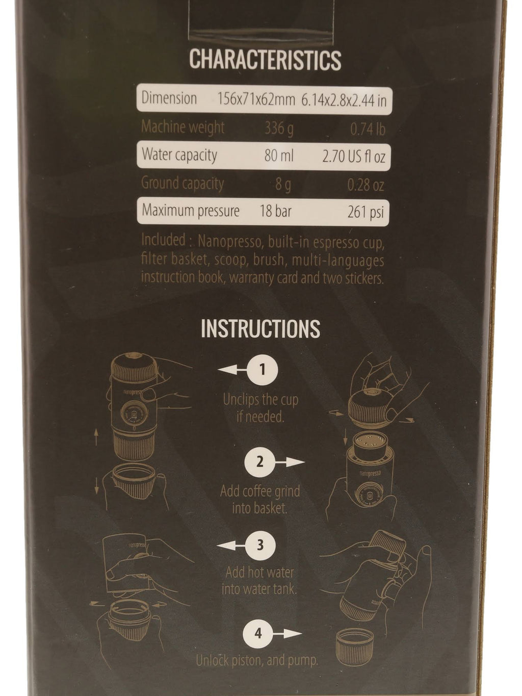 Portable Espresso Maker V847324