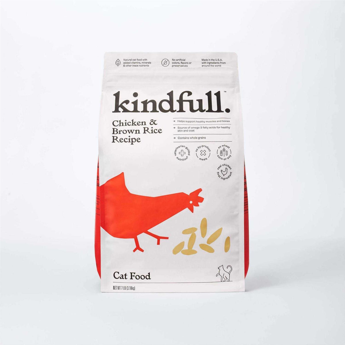 Chicken and Brown Rice Dry Cat Food Q42095