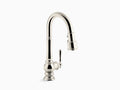 Single Handle Pull Down Kitchen Faucet F132228