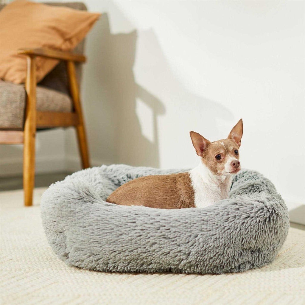 Orthopedic Rectangular Bolster Cat Dog Bed with Removable Cover P390586