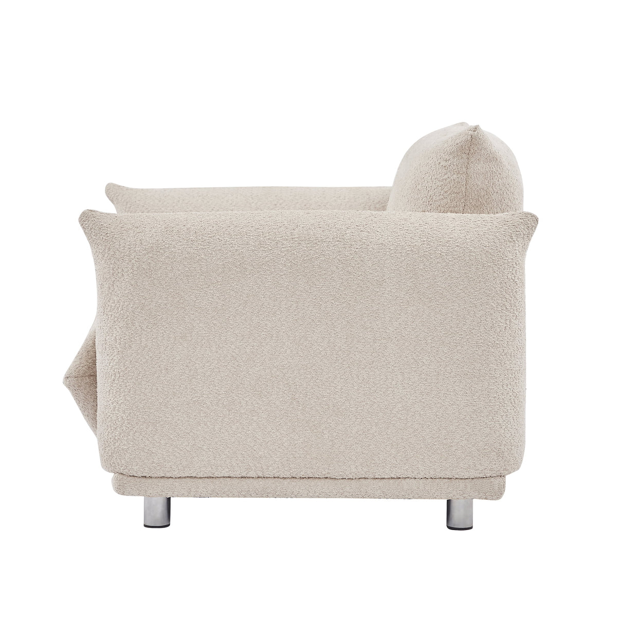Down-Filled Oversized White Armchair R3457
