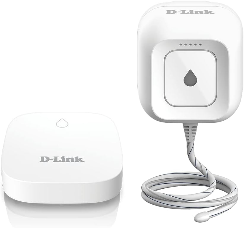 Wi-Fi Water Leak Sensor and Alarm Starter Kit, AC Powered L93487